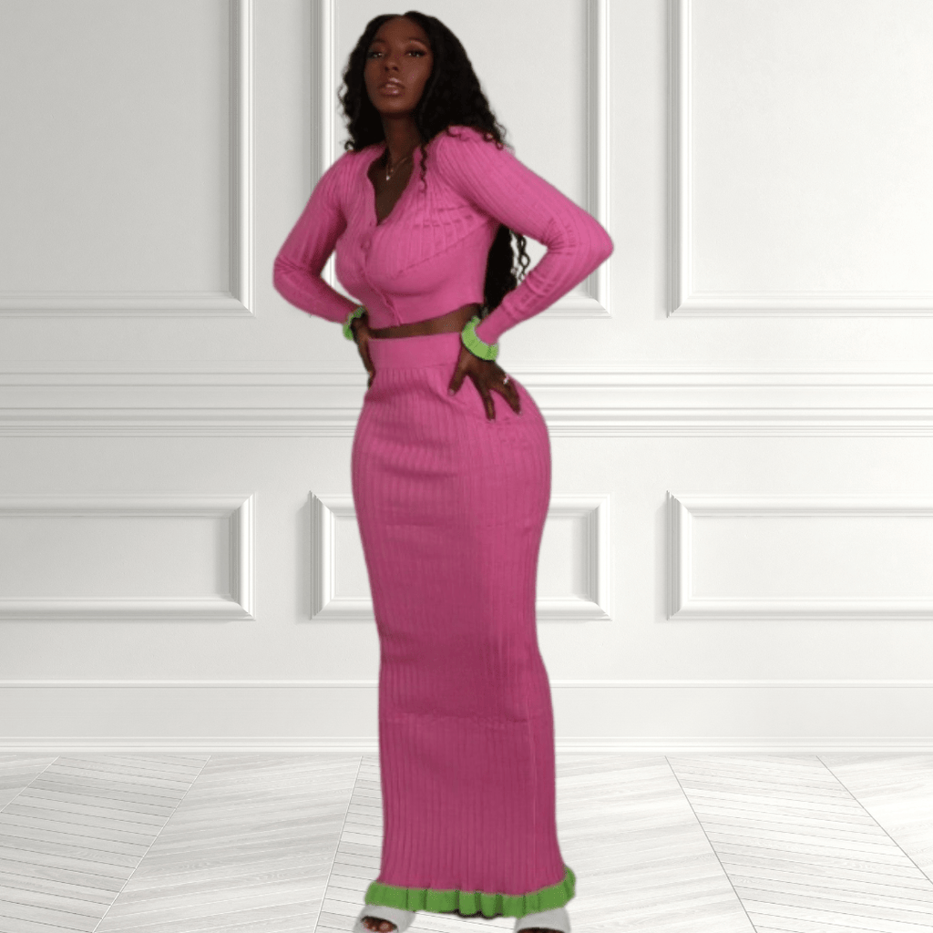 Elevate Your Style: Maxi Skirt Set Collection | ForeignGeh